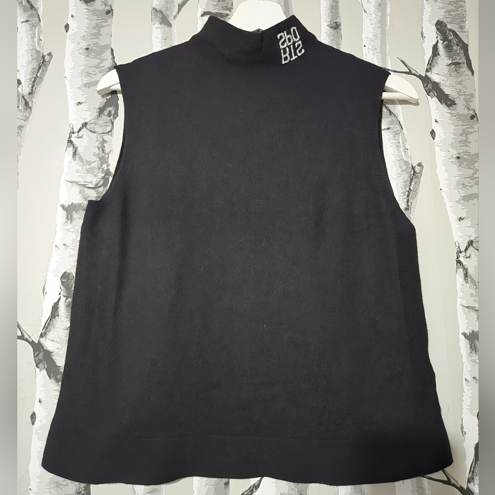 Marc Cain Sleeveless Mock Tank Size M